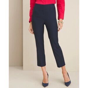 NWT Chico's SO Slimming Brigitte Straight Leg Crops size 00 grey